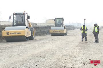  Construction of the Barda-Agdam railway launched  - PHOTO