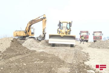  Construction of the Barda-Agdam railway launched  - PHOTO