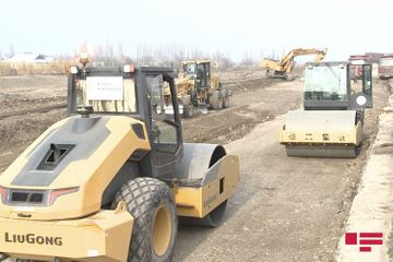  Construction of the Barda-Agdam railway launched  - PHOTO