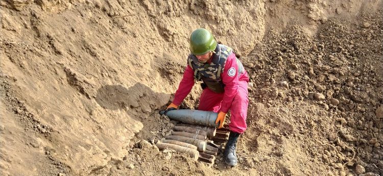 В 7 районах и 1 городе Азербайджана обнаружены боеприпасы и мины  - ФОТО