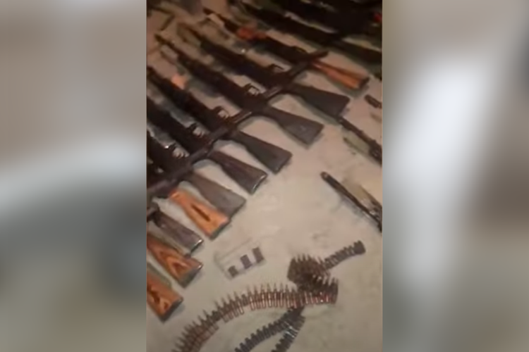 A group which smuggling a large amount of weapons from Karabakh to Armenia exposed