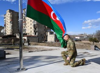 Prezident İlham Əliyev Füzuli rayonunda Füzuli-Şuşa yolunun və hava limanının təməlini qoyub, Şuşa şəhərində səfərdə olub  - FOTO - YENİLƏNİB 1