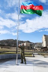 President Ilham Aliyev laid foundation stones for Fuzuli-Shusha highway and Fuzuli airport in Fuzuli district, visited the city of Shush - UPDATED-1