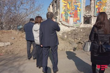 TDƏŞ-in baş katibinin müavini: “Tarixi irsimizin bərpası ilə bağlı Azərbaycanla birlikdə olacağıq” - FOTO