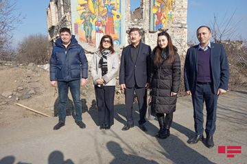 TDƏŞ-in baş katibinin müavini: “Tarixi irsimizin bərpası ilə bağlı Azərbaycanla birlikdə olacağıq” - FOTO