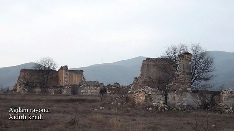 Azerbaijani MoD releases video footage of the Khidirli village of the Aghdam region - VIDEO