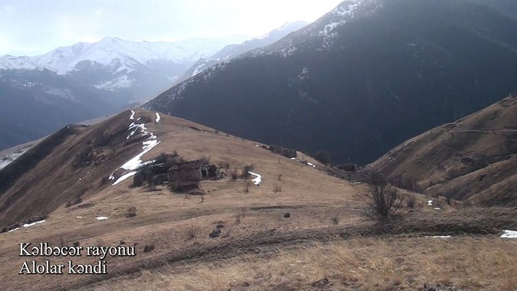 Azerbaijani MoD releases video footage of the Alolar village of the Kalbajar region - VIDEO