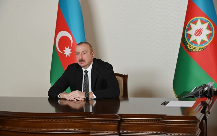 Azerbaijani President received the Secretary General of the Cooperation Council of Turkic Speaking States in video format