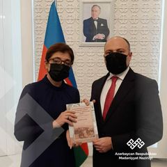 Mədəniyyət naziri türk dünyası təşkilatlarının nümayəndə heyəti ilə görüşüb