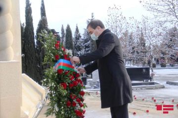Gəncədə 20 Yanvar şəhidlərinin xatirəsi anılıb