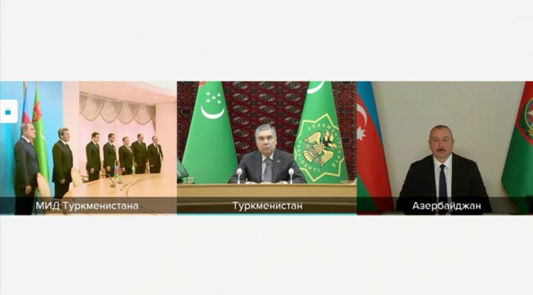 Prezident: “Memorandumun imzalanması Xəzərdə Türkmənistanla Azərbaycanın energetika sahəsində əməkdaşlığında yeni mərhələ deməkdir”