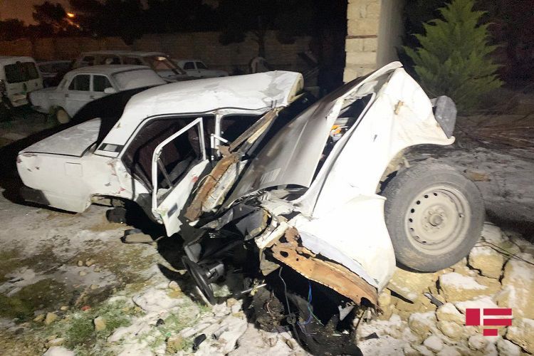 В Баку на мосту столкнулись 11 автомобилей, есть пострадавшие - ФОТО