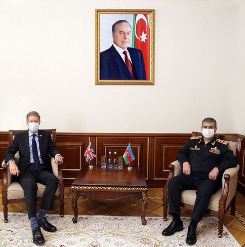 Azerbaijan and Great Britain discussed issues of development of cooperation in the area of defense