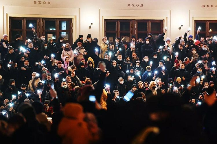 Moskvadakı icazəsiz aksiya ilə bağlı bir neçə maddə üzrə cinayət işləri başlanılıb