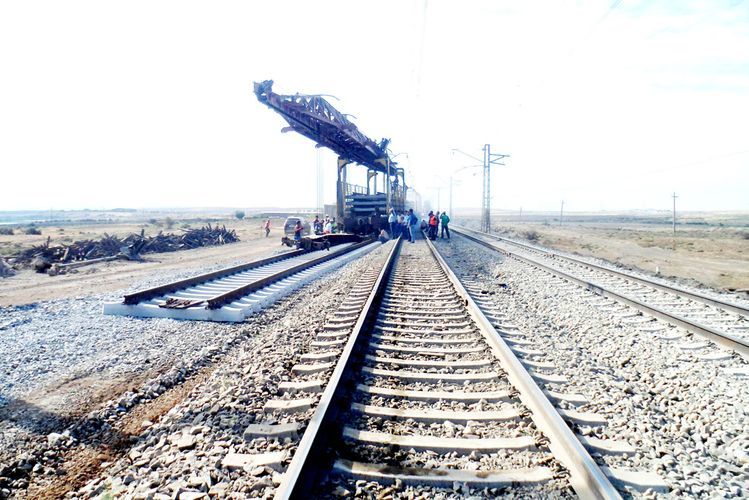 Construction of a railway terminal on the Iranian-Azerbaijani border being launched