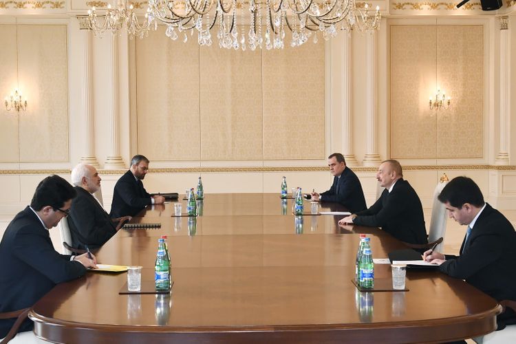 Президент Ильхам Алиев принял министра иностранных дел Ирана - ОБНОВЛЕНО