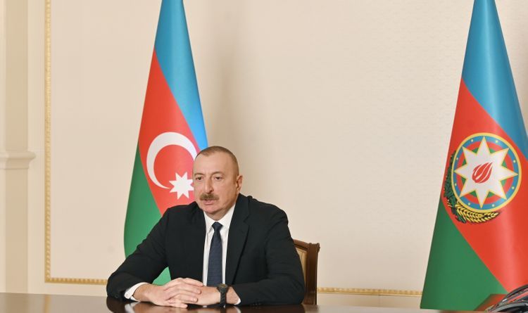 Президент Ильхам Алиев принял Айдына Керимова в видеоформате в связи с его назначением на пост спецпредставителя Президента в Шуше