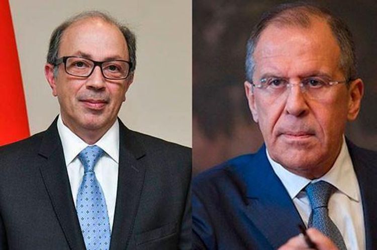 Russian and Armenian FMs hold phone conversation