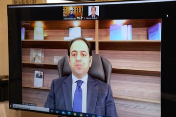 QMİ sədri İnsan Qardaşlığı Ali Komitəsinin Baş katibi ilə görüşüb