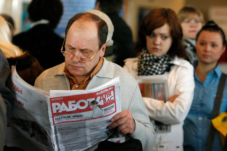 Rusiyada rəsmi işsizlərin sayı açıqlanıb