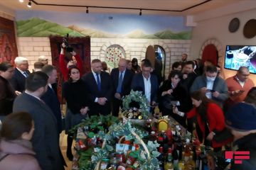Rusiyanın Kaluqa vilayətində Azərbaycan pavilyonun açılışı olub - FOTO