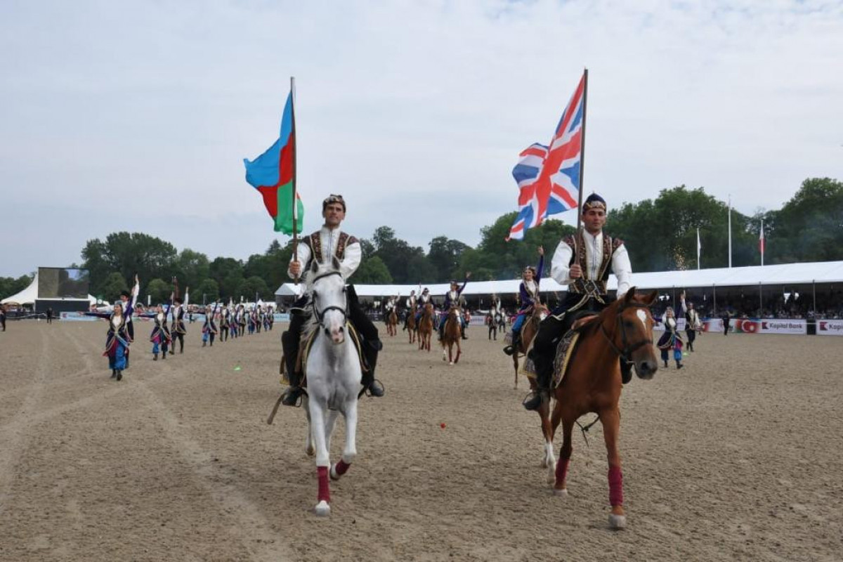 Qarabağ atları "Royal Windsor Horse Show"da nümayiş etdirilib - FOTO  - VİDEO 