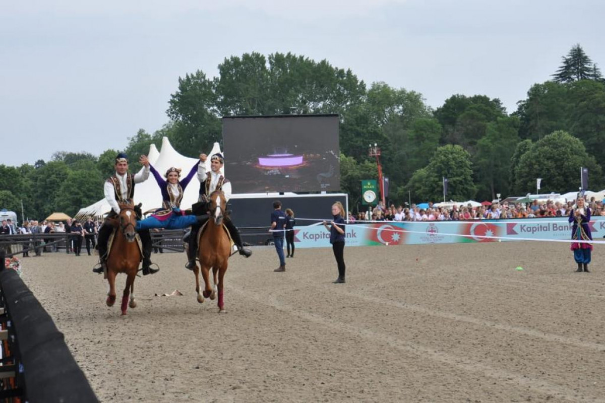 Qarabağ atları "Royal Windsor Horse Show"da nümayiş etdirilib - FOTO  - VİDEO 
