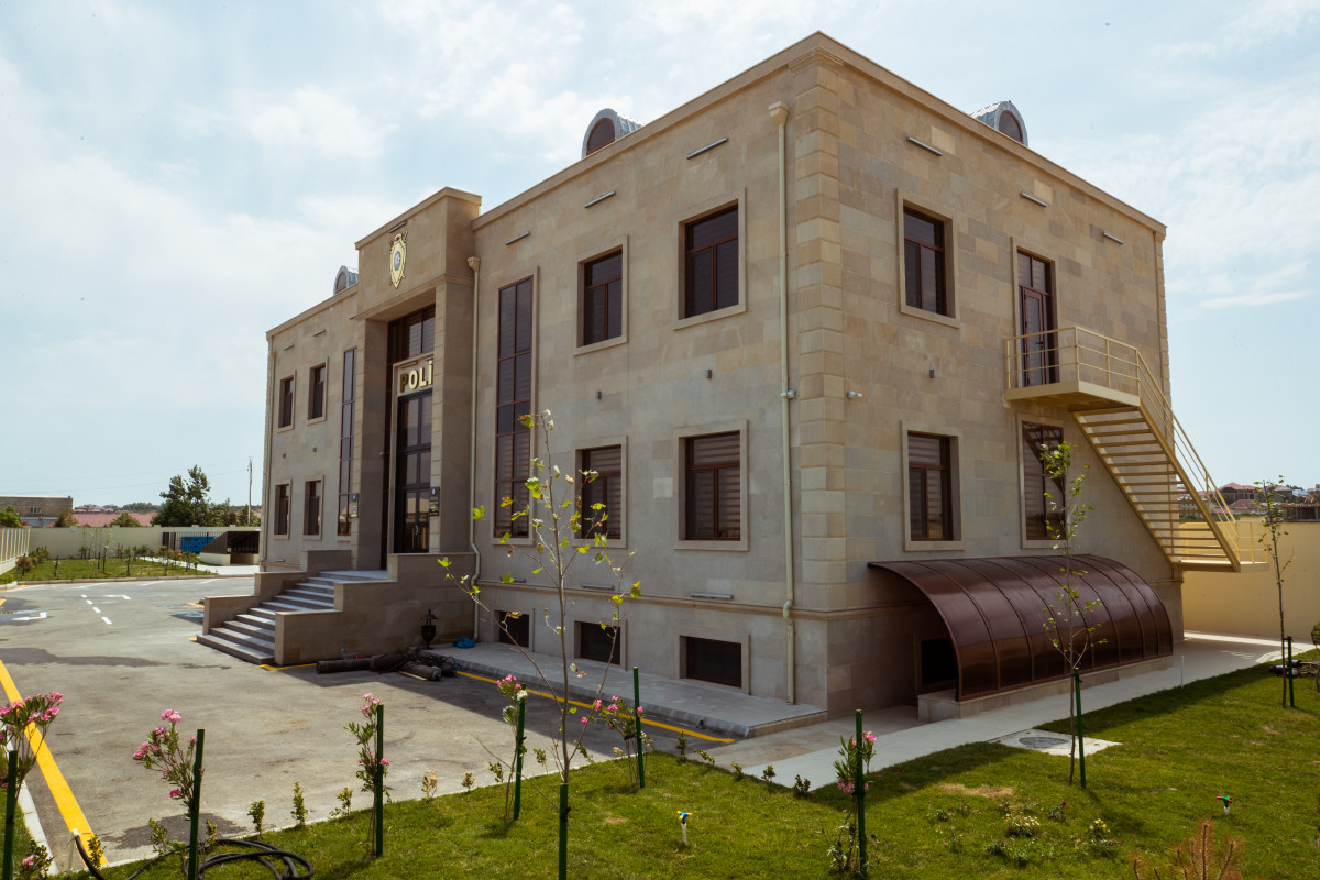 Baş Dövlət Yol Polisi İdarəsinin yeni inzibati binası istifadəyə verilib - FOTO 