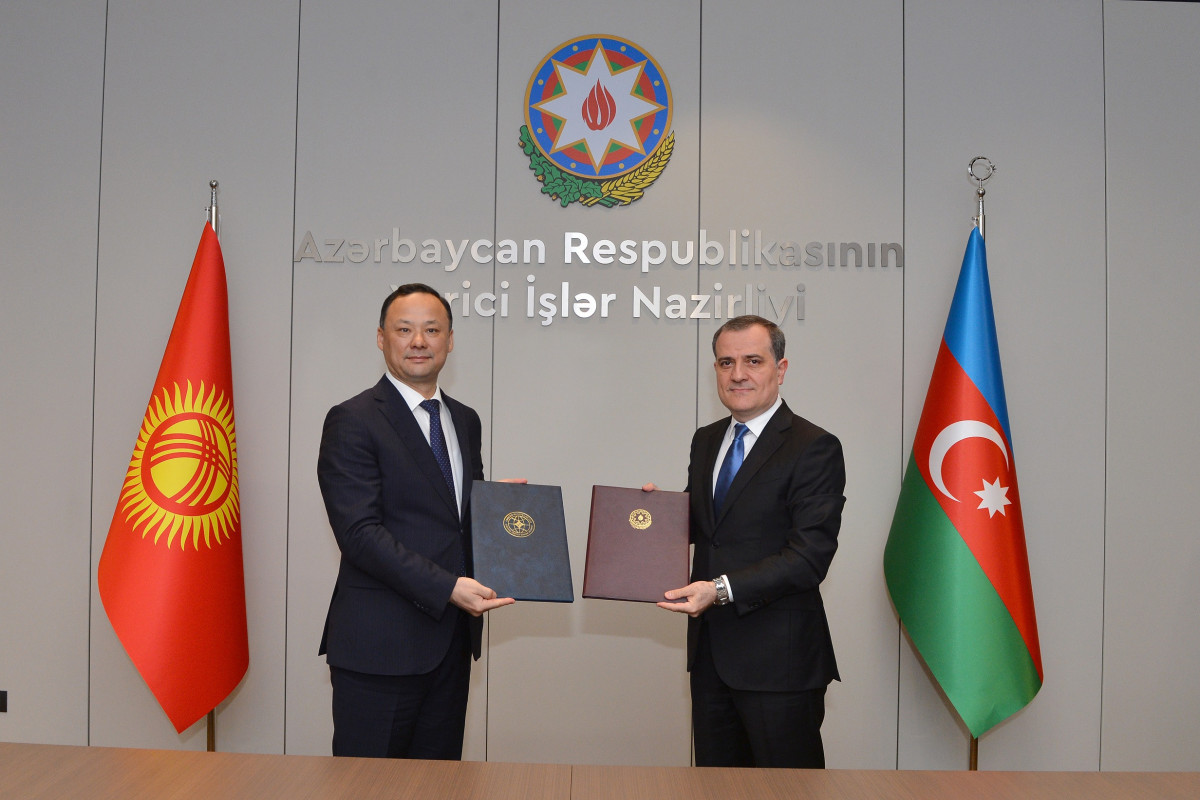 Azerbaijani FM met with his Kyrgyz counterpart-UPDATED-1 