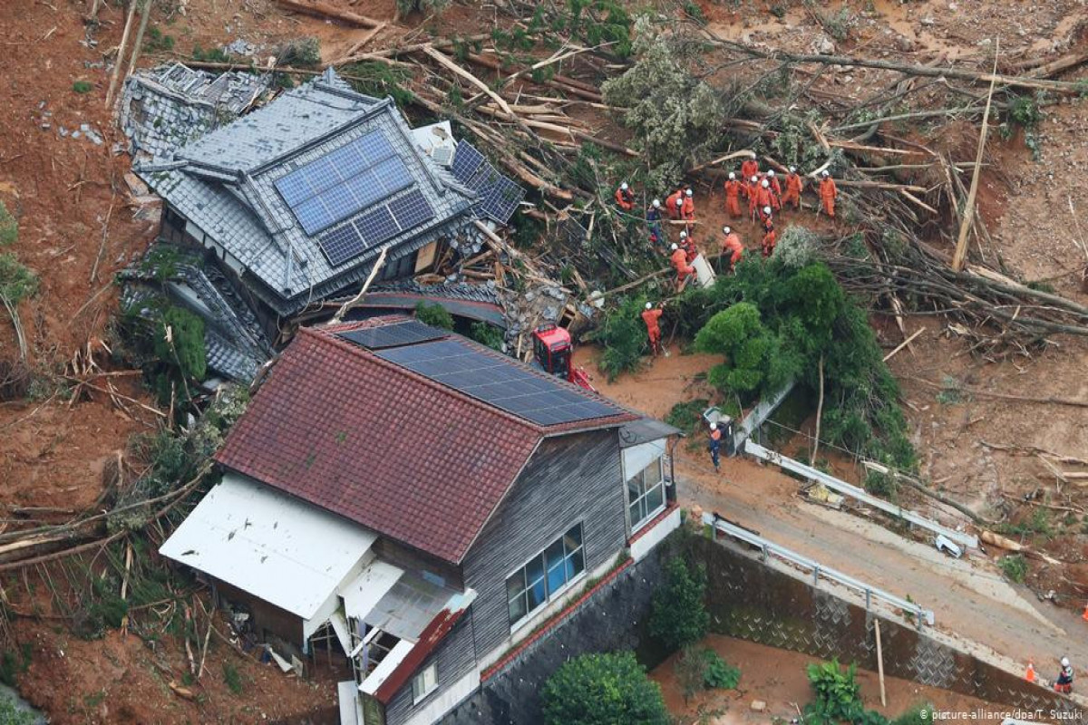 20 people likely missing from central Japan mudslide