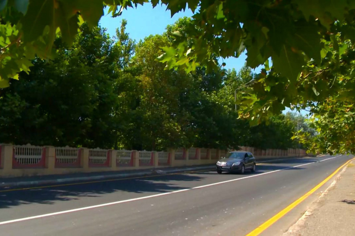 Road infrastructure restored in Tartar after Patriotic War 