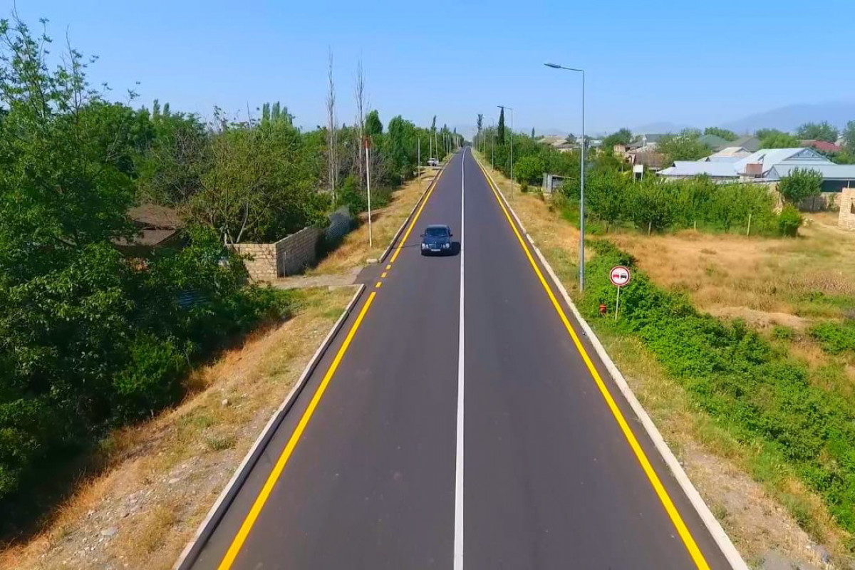 Road infrastructure restored in Tartar after Patriotic War 