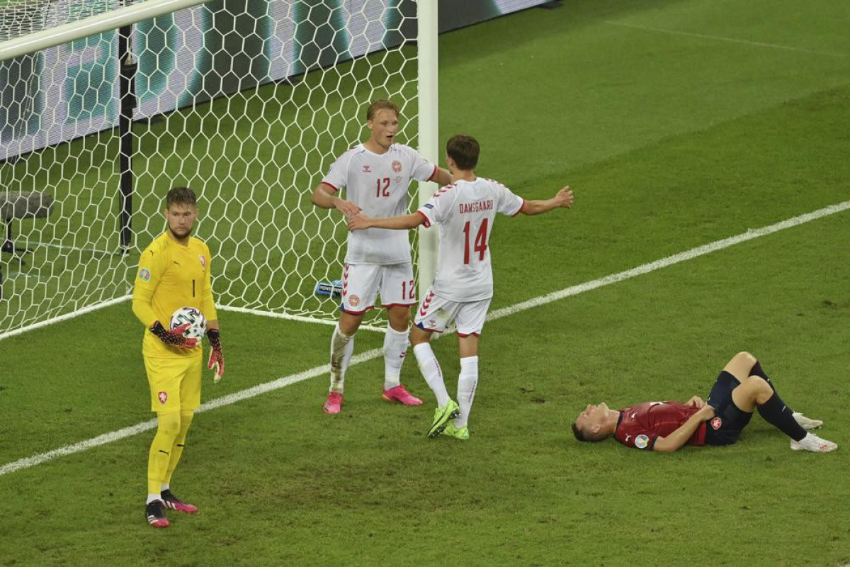 EURO-2020:  Denmark beats Czechs 2-1