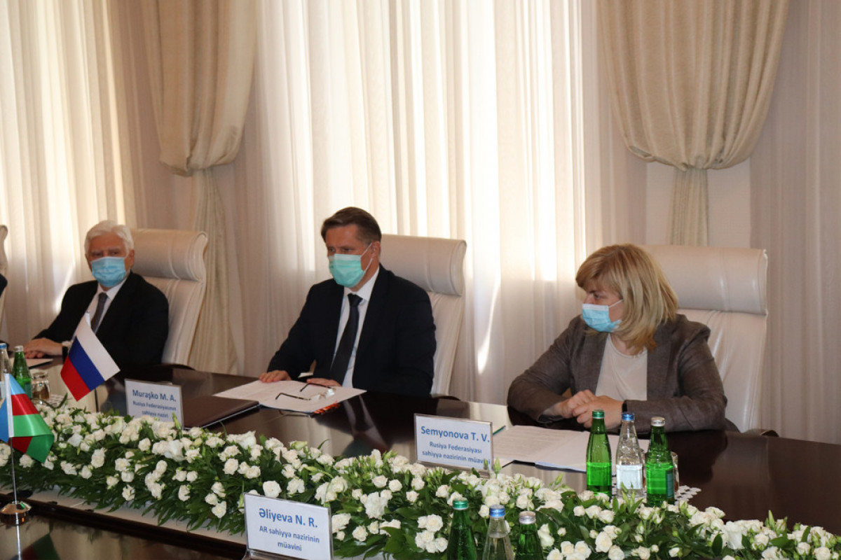 Теймур Мусаев встретился с министром здравоохранения России