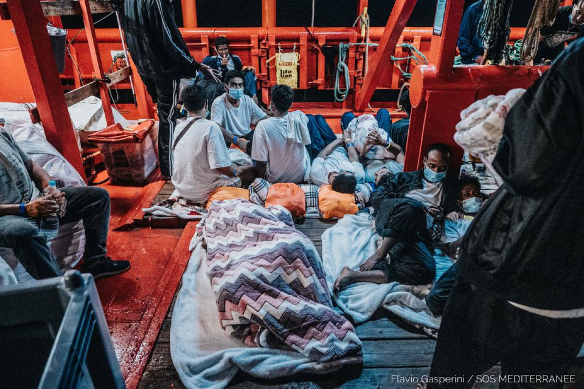 Rescue boat with hundreds of migrants on board asks EU to find it a port