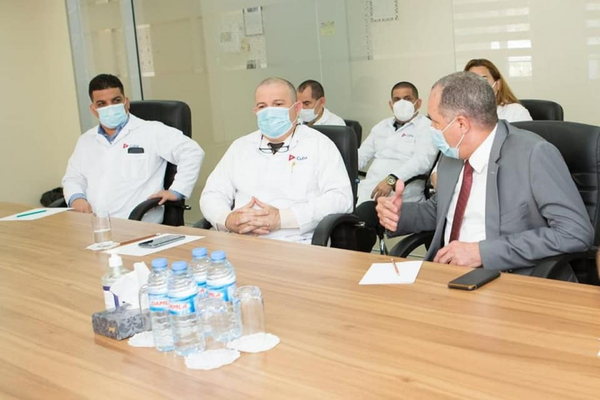 Состоялась церемония прощания с кубинским медперсоналом, привлеченным в борьбу с пандемией в Азербайджане-ФОТО 