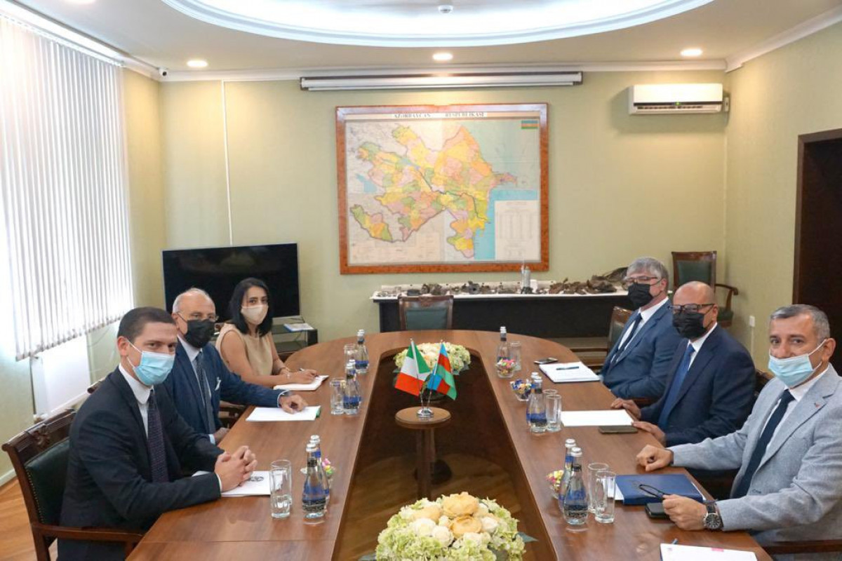 ANAMA’s chairman meets with Italian ambassador to Azerbaijan