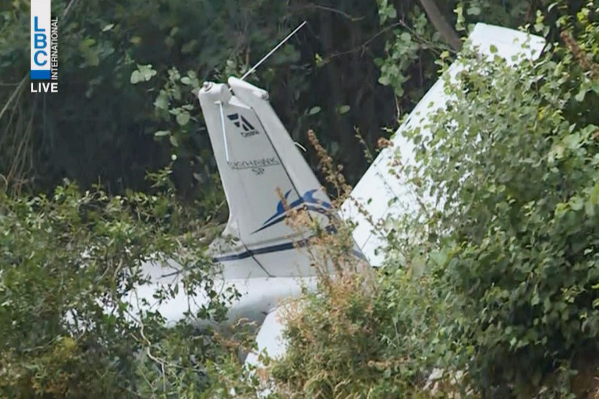 Training aircraft crashes in Lebanon, three feared dead