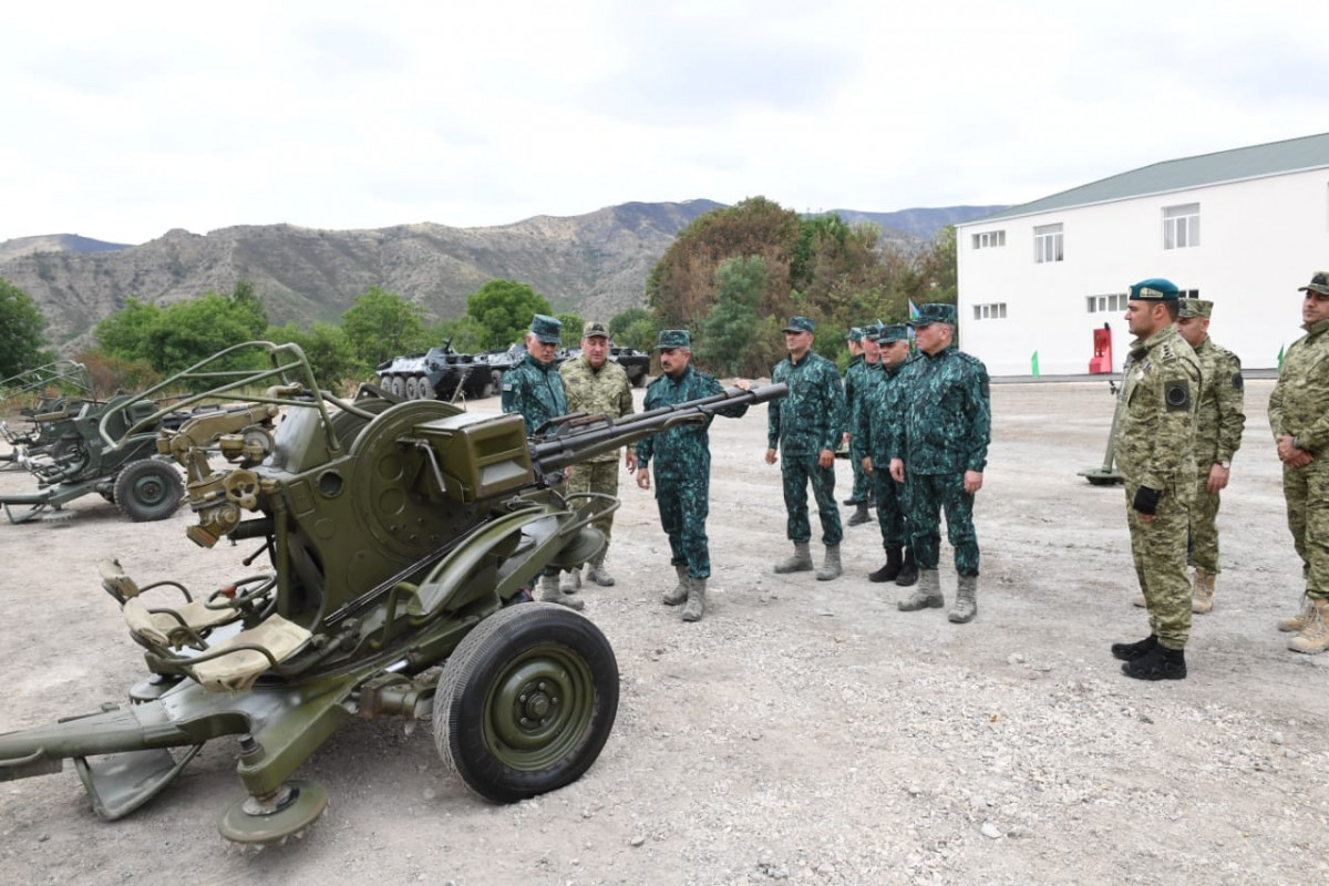 Qubadlı və Laçın ərazisində DSX-nin 2 yeni hərbi hissəsi istifadəyə verilib