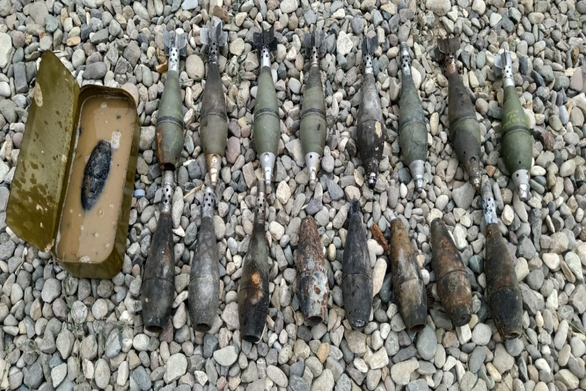 В Джабраиле обнаружены боеприпасы с белым фосфором, использовавшиеся армянской армией