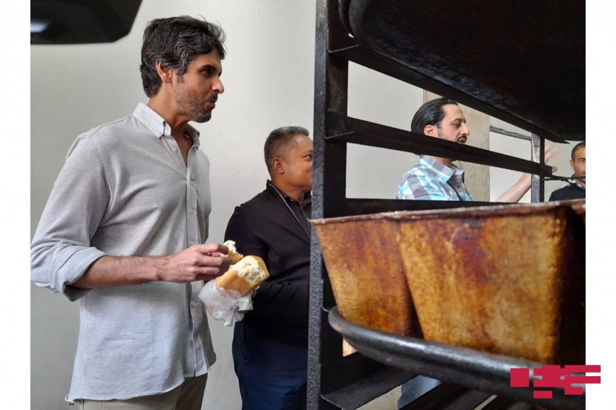 Foreign diplomats tasted Gala bread in Shusha