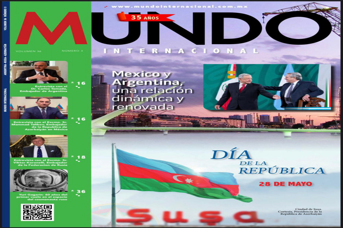 Meksikanın tanınmış jurnalı Azərbaycan haqda geniş material dərc edib 