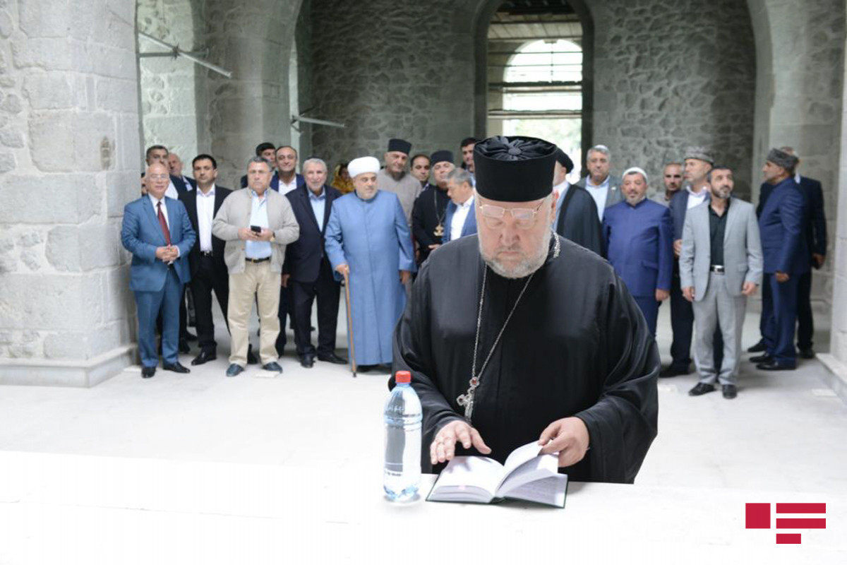 Visit to Russian Orthodox Church in Shusha