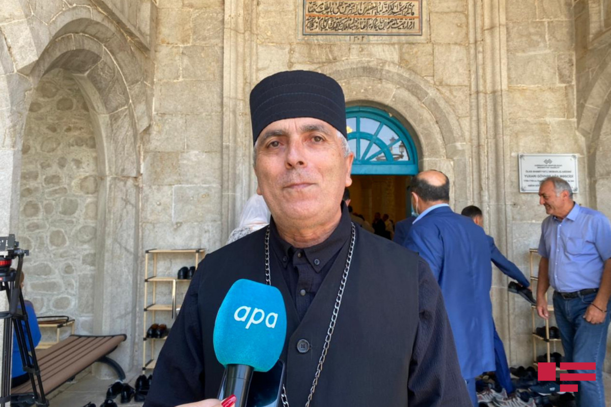 head of the Albanian Udi religious community Robert Mobili
