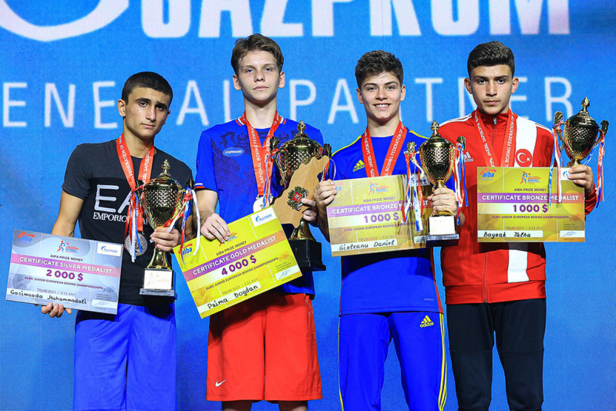 Azərbaycan boksçusu Avropa birinciliyini gümüş medalla başa vurub