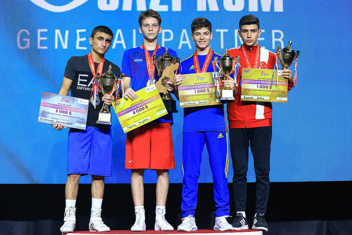 Azərbaycan boksçusu Avropa birinciliyini gümüş medalla başa vurub