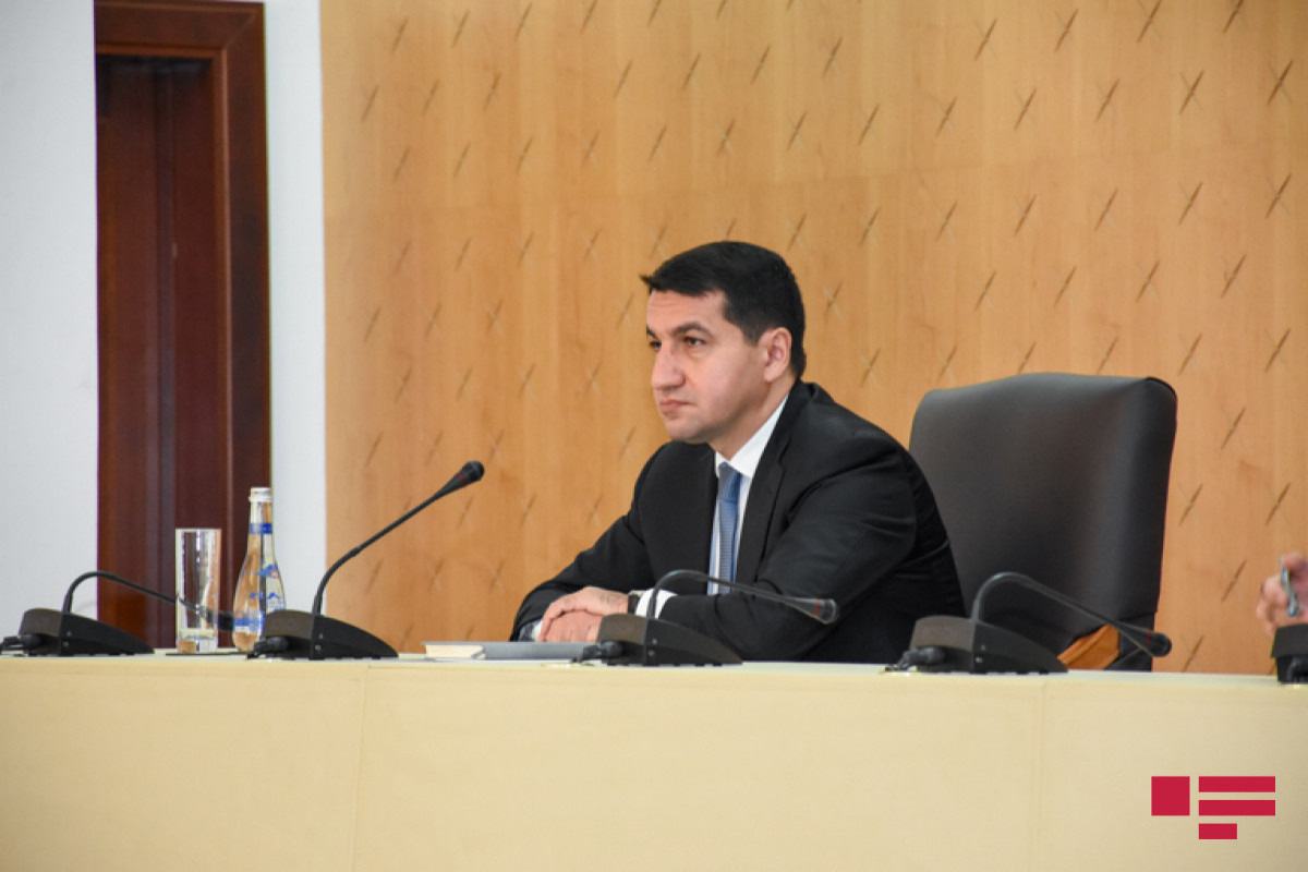 Hikmet HajiyevAssistant to the President of Azerbaijan, Head of Foreign Policy Affairs Department of the Presidential Administration Hikmat Hajiyev