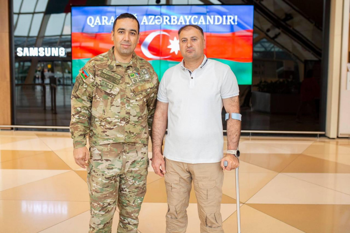Фонд «YAŞAT» отправил на лечение в Турцию еще 8 участников войны