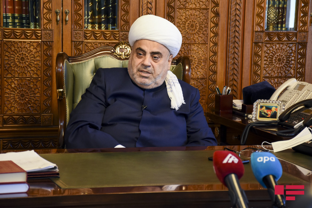 Chairman of the Caucasian Muslims Office, Sheikh-ul-Islam Allahshukur Pashazade