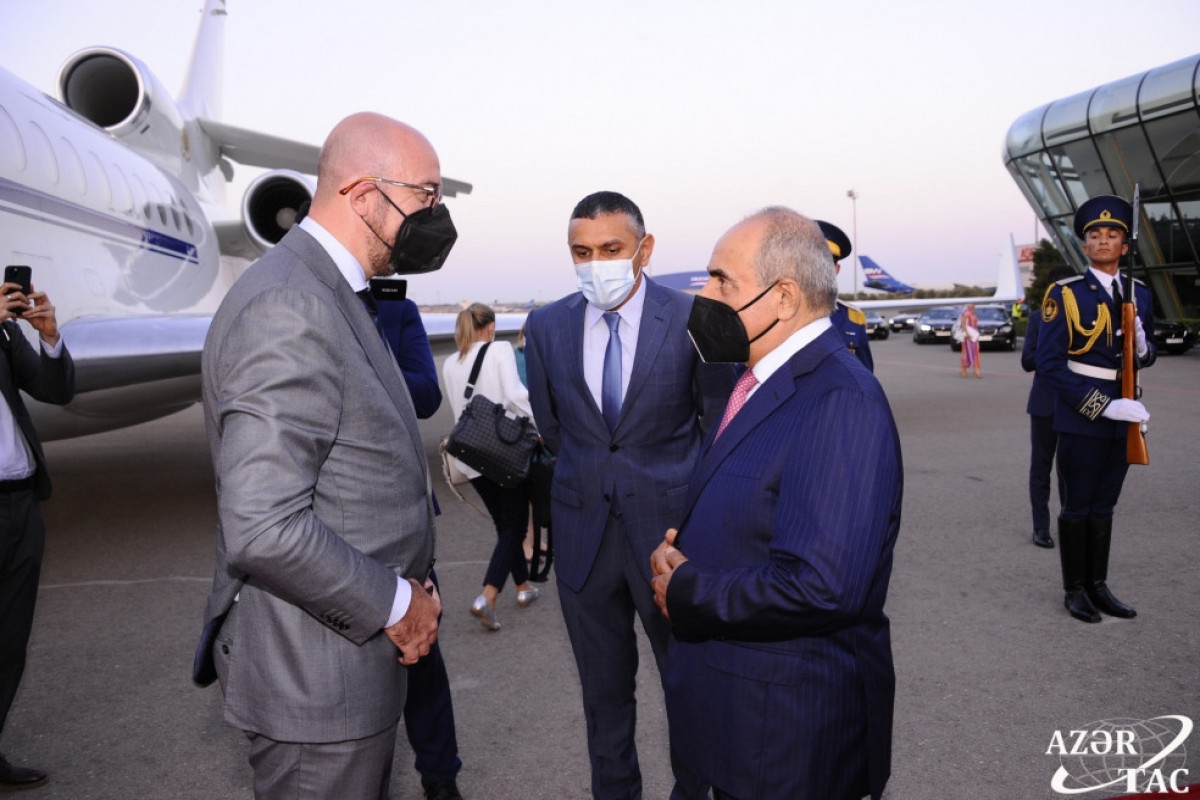 Президент Совета Европейского Союза Шарль Мишель прибыл с рабочим визитом в Азербайджан-ФОТО -ВИДЕО -ОБНОВЛЕНО 